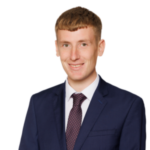 a man in a suit and tie
